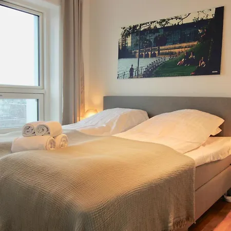 Stunning 2-bed Wbalconies And Great Views Apartment Copenhagen